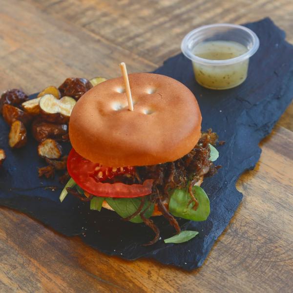 Hamburguesa fotografía gastronómica